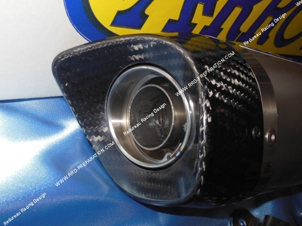 vue Silencieux d'échappement ARROW STREET THUNDER pour YAMAHA Xj6 de 2009 a 2013
