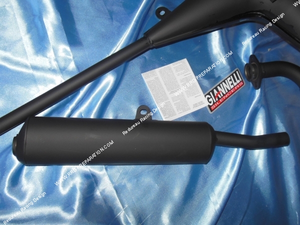 vue silencieux Pot d'échappement GIANNELLI pour SUZUKI TSX E 80cc 2 temps 1982 a 2001