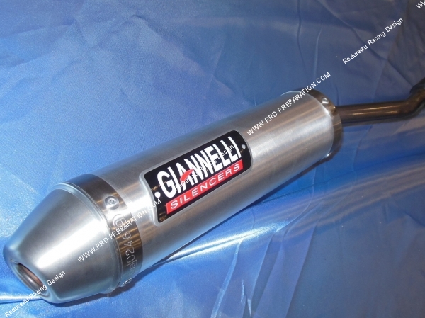 vue silencieux Pot d' échappement GIANNELLI passage haut pour HM DERAPAGE et CRE BAJA  SIX de 1999 à 2002