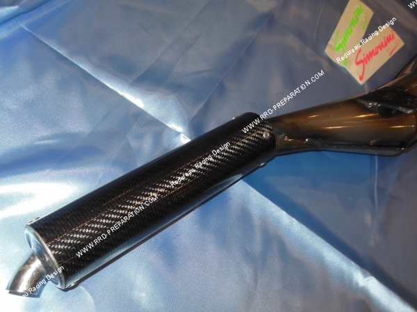 vue silencieux Pot d'échappement SIMONINI Racing pour PUCH Maxi 50...