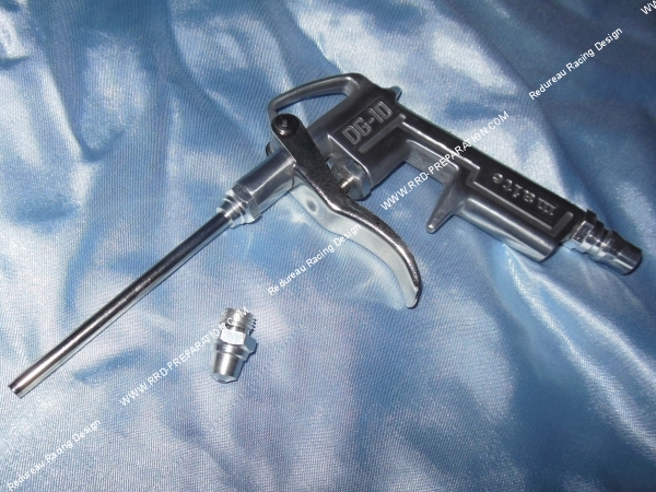 vue Soufflette d'atelier ACSUD Industry avec long bec en acier