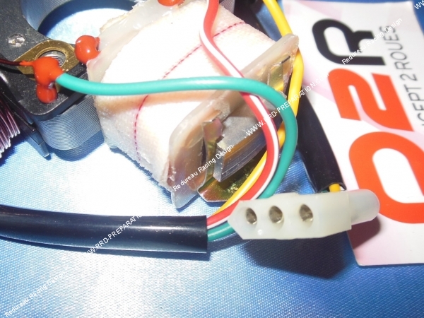 vue Stator type origine P2R pour allumage de PEUGEOT 103 SPX, RCX, MVL électronique, FOX...