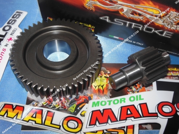 Transmisiones secundarias HTQ z 1642 MALOSSI para maxi-scooter 125cc APRILIA, PIAGGIO, GILERA y VESPA vue Transmissions secondaires HTQ z 1642 MALOSSI pour maxi-scooter 125cc APRILIA, PIAGGIO, GILERA et VESPA
