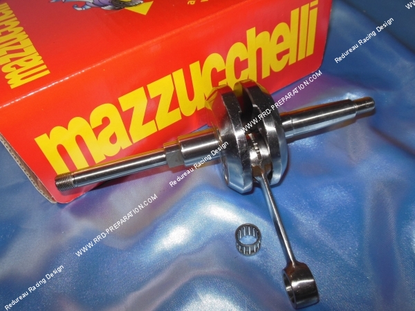 vue Vilebrequin MAZZUCCHELLI Super Compétition (vilo  embiellage) Peugeot 103 SP, MV, MVL, LM, VOGUE... cône rupteur