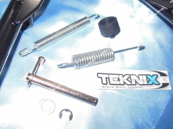 vue visserie Béquille centrale renforcée TEKNIX pour scooter MBK Nitro et YAMAHA Aerox jusqu’à 2013