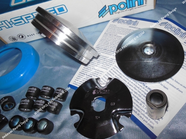 vue Variateur POLINI Motori pour PIAGGIO Ciao, Si, Grillo