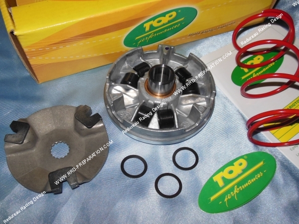 vue Variateur variotop TPR (variateur, ressort de poussée...) pour scooter KEEWAY, CPI, GENERIC... 50cc