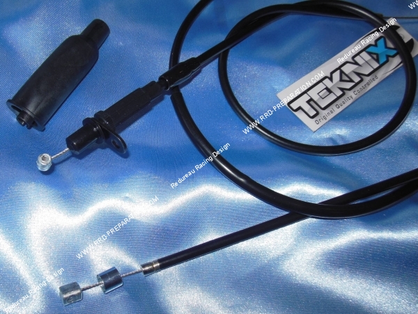zoom Câble transmission compteur  entraîneur TEKNIX deux parties pour scooter MBK Nitro, YAMAHA Aerox... avant 2004