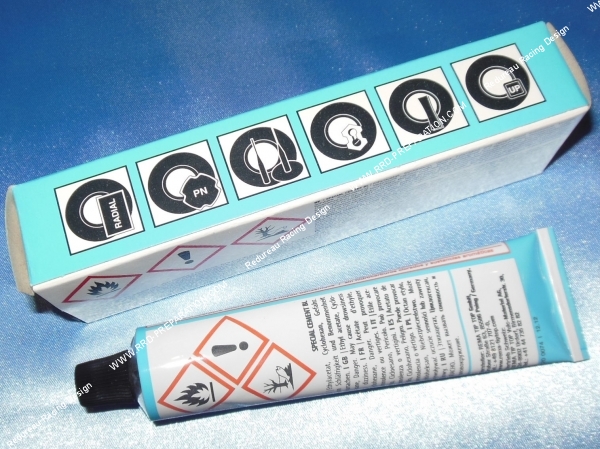 zoom Colle, cément de vulcanisation pour mèches, rustines... Réparation pneu TIP TOP 30g