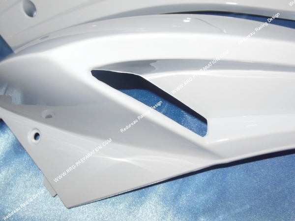 zoom Coque arrière TUN'R scooter PEUGEOT LUDIX blanc  noir peint au choix