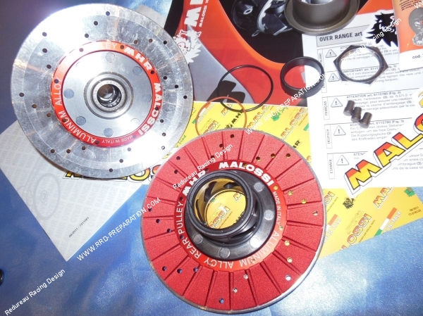 zoom Correcteur de couple MALOSSI MHR Aluminium grande plage pour scooter minarelli (booster, bw's, nitro, aerox...)