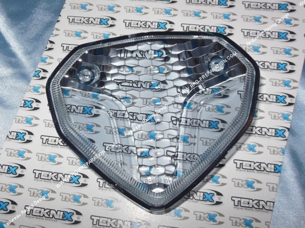 zoom Cabochon feu arrière transparent TEKNIX pour scooter MBK NITRO, YAMAHA AEROX 2013