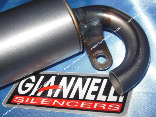 zoom Cartouche, silencieux de rechange aluminium ou fibre de carbone au choix pour pot d'échappement  GIANNELLI EXTRA V2