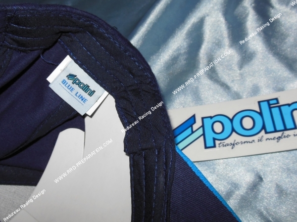zoom Casquette POLINI Blue Line 3