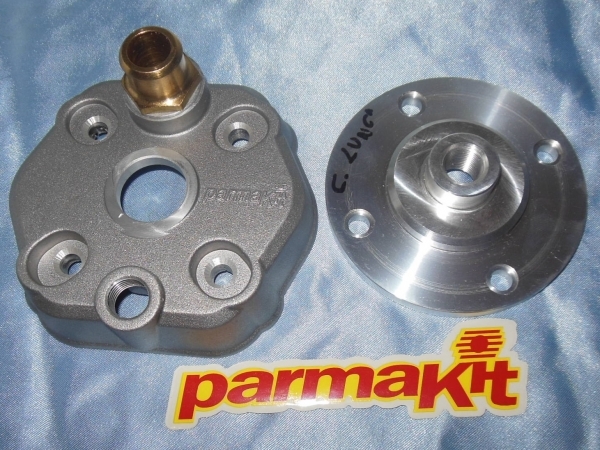 zoom Culasse à plot complète pour kit PARMAKIT 110cc Ø55mm aluminium sur DERBI euro 3