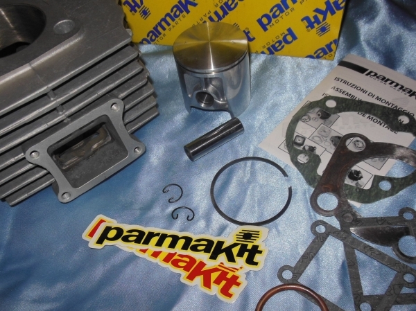 zoom Kit 110cc Ø57mm PARMAKIT pour moto HONDA MB 80, MT 80 et MTX 80 refroidissement par air