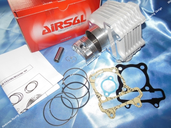 zoom Kit 163,4cc AIRSAL Ø60mm aluminium pour KYMCO AGILITY  scooter chinois 4 temps GY6 157QMJ