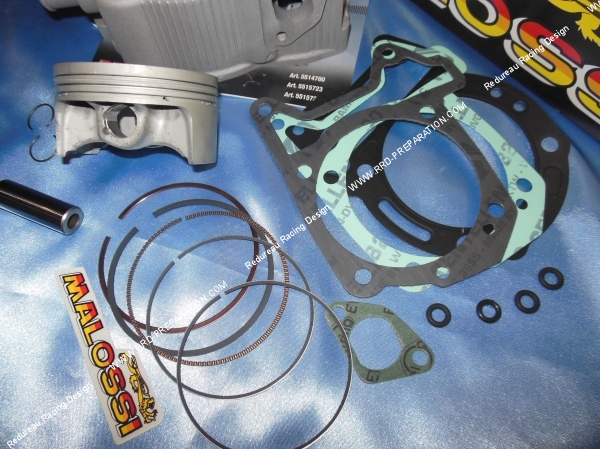 zoom Kit 218cc MALOSSI Ø75,5mm, cylindre  piston pour APRILIA SR Max, PIAGGIO BEVERLY,...