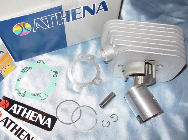 zoom Kit 50cc Ø38,40mm sans culasse (axe Ø1012mm) ATHENA RACING aluminium PIAGGIO Ciao