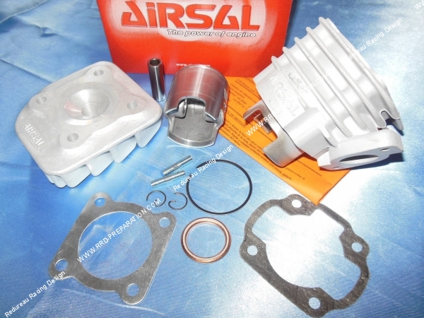 zoom Kit 70cc Ø47,6mm (axe de 12mm) AIRSAL T6 aluminium mono-segment pour KEEWAY, CPI,...