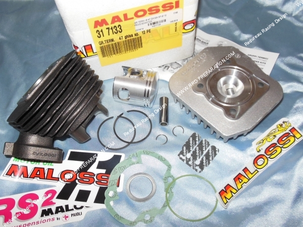 zoom Kit 70cc Ø47mm MALOSSI fonte pour scooter PEUGEOT air avant 2007 (buxy, tkr, speedfight...)