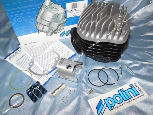 zoom Kit 70cc Ø47mm POLINI Sport fonte pour scooter PEUGEOT air avant 2007 (buxy, tkr, speedfight...)