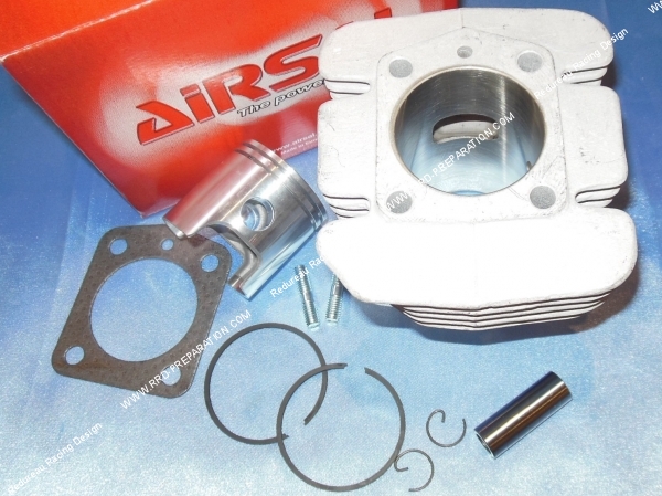 zoom Kit 75cc Ø47mm AIRSAL aluminium air pour MBK 88, AV44...  motobecane av7 (carré)