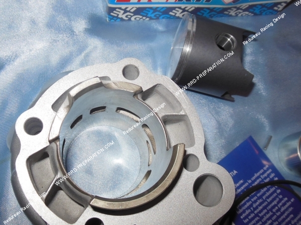 zoom Kit 80cc ITALKIT Racing aluminium Ø48mm (spécial course 44mm, sans culasse) pour minarelli am6