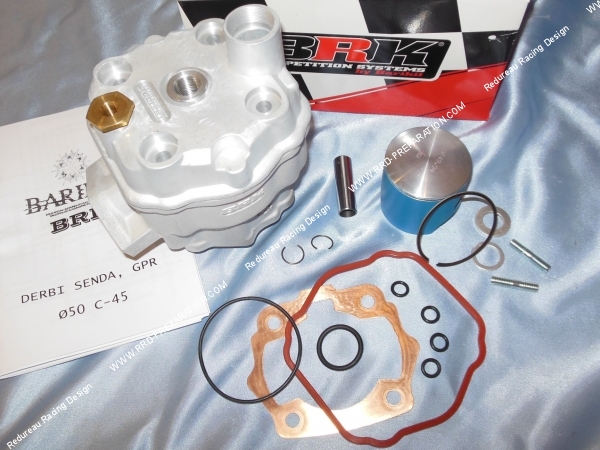 zoom Kit 88cc haut moteur Ø50mm BARIKIT BRK (spécial course 45mm) DERBI euro 1 & 2