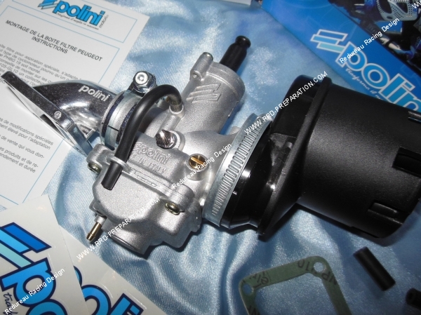 zoom Kit carburation POLINI Ø19mm Peugeot 103 tous modèles