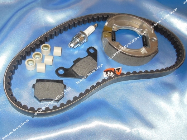 zoom Kit de révision origine pour scooter TNT Roma 10 pouces moteur GY6 50cc 2 temps