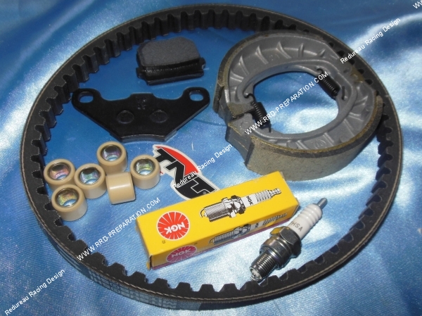 zoom Kit de révision, entretien type origine pour scooter TNT Roma 10 pouces moteur GY6 50cc 4 temps