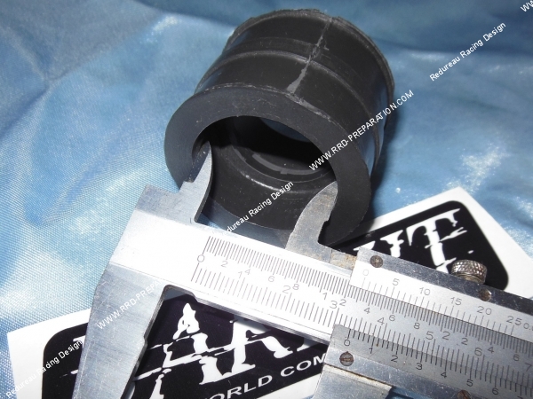 zoom Manchon souple BARIKIT de liaison pipe  carburateur DELLORTO fixation Ø33  33mm