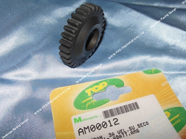 zoom Pignon de 3ème sur arbre secondaire 29 dents pour boîte de vitesse MINARELLI AM6 (taille origine)