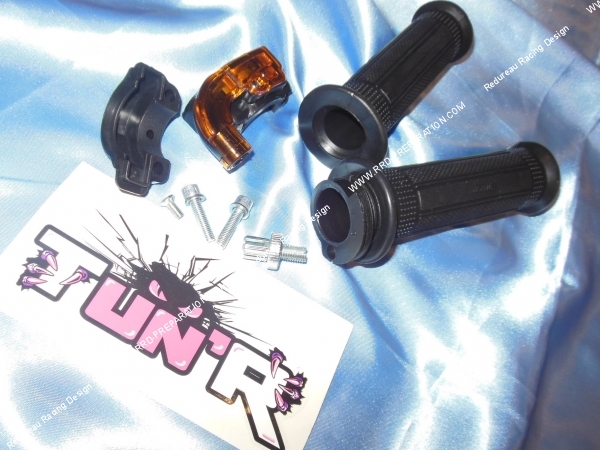 zoom Poignée d’accélérateur, tirage rapide TUN'R Mini Targa plastique noir universel