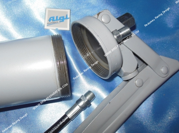 zoom Pompe à graisse ALGI avec flexible et agrafe 4 mors