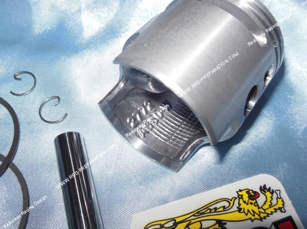 zoom Piston bi-segment Ø46,5mm et côte réalesage axe de 10mm pour kit 70cc MALOSSI CVF Fonte sur PIAGGIO ciao