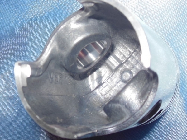 zoom Piston bi-segments AIRSAL by VERTEX Ø39.9mm pour kit 50cc aluminium luxe sur DERBI euro 1 et 2