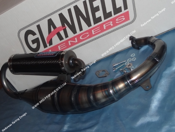 zoom Pot d'échappement GIANNELLI SHOT V4 pour MINARELLI Vertical (booster, bws)