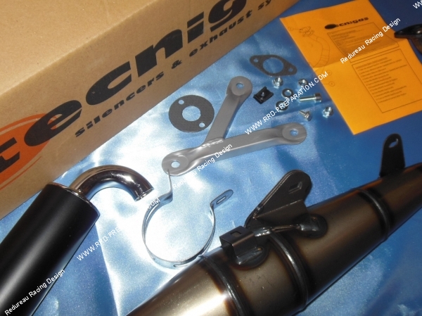 zoom Pot d' échappement TECNIGAS NEXT-R pour scooter minarelli horizontal (nitro, aerox, ovetto, neos, ...)