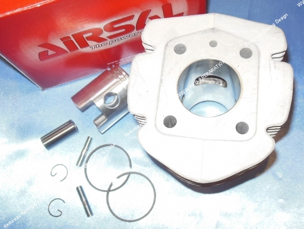 zoom préparation Kit 50cc Ø39mm AIRSAL aluminium air pour MBK 88, AV44...  motobecane av7 (arrondi)
