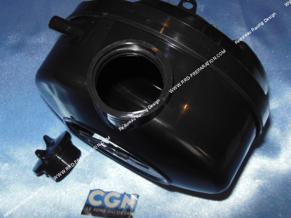 zoom Réservoir d'essence noir CGN type origine pour cyclomoteur SOLEX