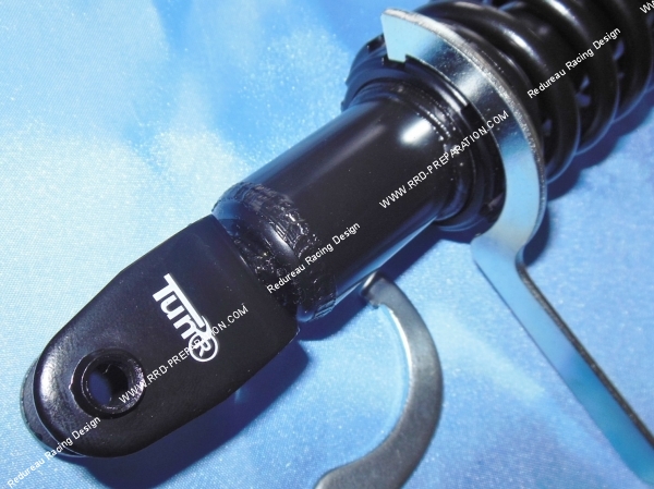 zoom reglage Amortisseur à ressort TUN'R réglable, entraxe 335mm pour maxi-scooter YAMAHA MAJESTY 125cc