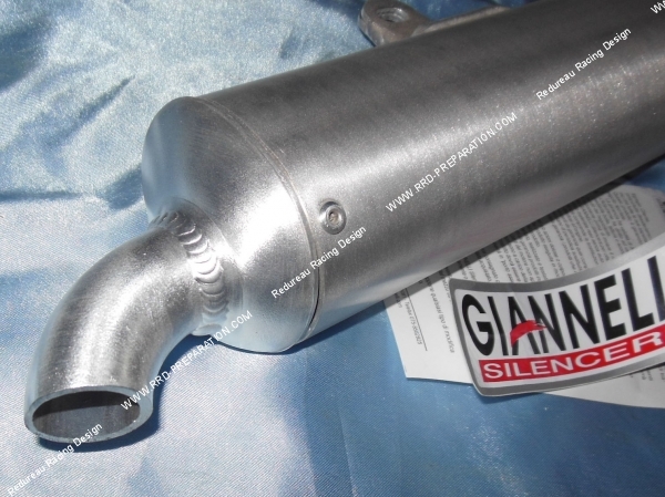 zoom Silencieux, cartouche GIANNELLI en aluminium ovale universel tailles aux choix
