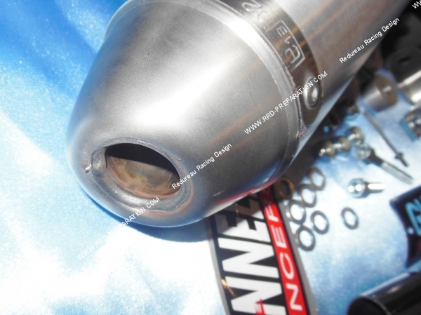 zoom Silencieux seul d'échappement GIANNELLI aluminium HM DERAPAGE et CRE BAJA  SIX de 1999 à 2002