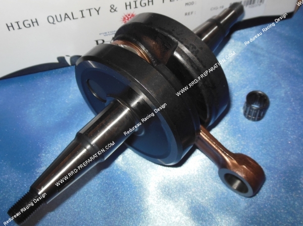 zoom Vilebrequin, vilo, embiellage BARIKIT SPORT course 40mm pour mécaboite moteur DERBI euro 1 & 2 sauf GPR