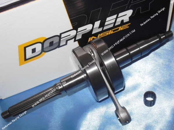 zoom Vilebrequin, vilo, embiellage DOPPLER ENDURANCE axe Ø10  12mm minarelli horizontal (nitro, aerox, ovetto, neos, ...)