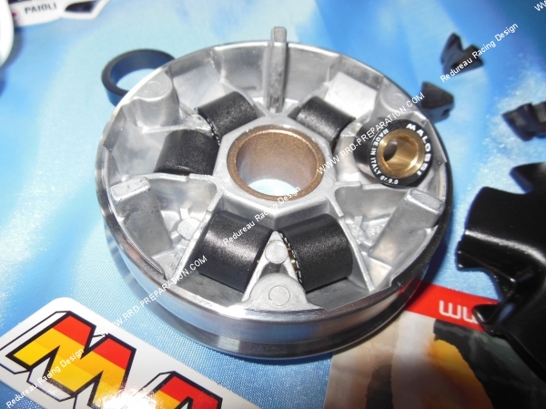 zoom Variateur MALOSSI MULTIVAR (variateur, ressort de poussée…) pour scooter KYMCO DINK, AGILITY... 50cc