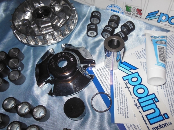 zoom Variateur MAXI SPEED CONTROL POLINI pour maxi-scooter 125150180cc YAMAHA, MBK, MALAGUTI, ITALJET, BENELLI