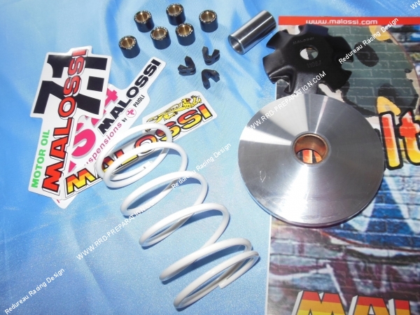 zoom Variateur MULTIVAR 2000 MALOSSI (vario + ressort de poussée, …) pour scooter HONDA vision, NSC,...